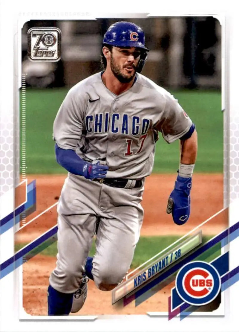 2021 Topps #660 Kris Bryant NM-MT Chicago Cubs Baseball Card - Baseball Card Single