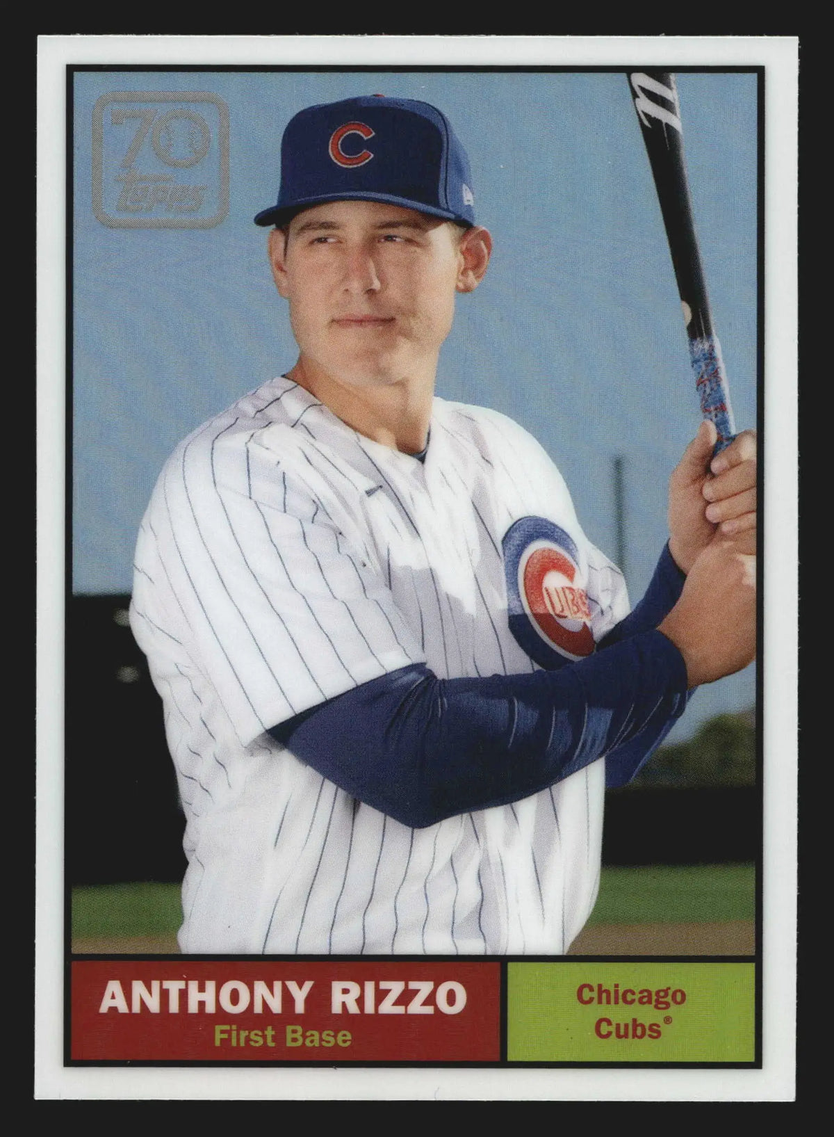 2021 Topps 70 Years of Topps Baseball Chrome #70YTC-11 Anthony Rizzo - Baseball Card Single