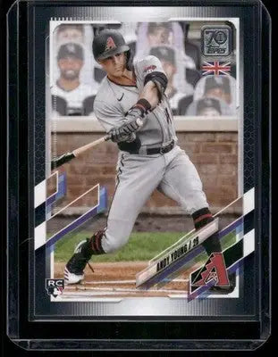 2021 Topps 70th Anniversary Andy Young #210 UK Flag Parallel RC 057/125 Baseball - Baseball Card Single