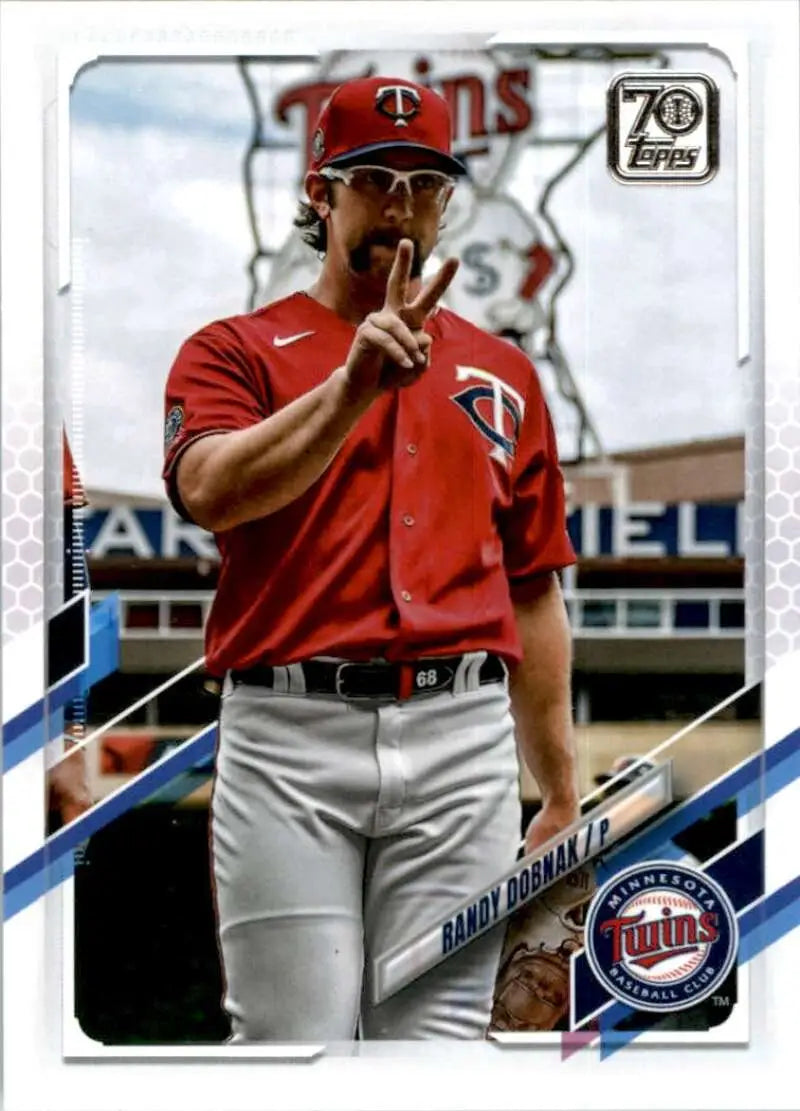 2021 Topps #71 Randy Dobnak NM-MT Minnesota Twins Baseball Card - Baseball Card Single