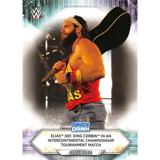 2021 Topps #73 Elias NM-MT Wrestling Card - Wrestling Card Single