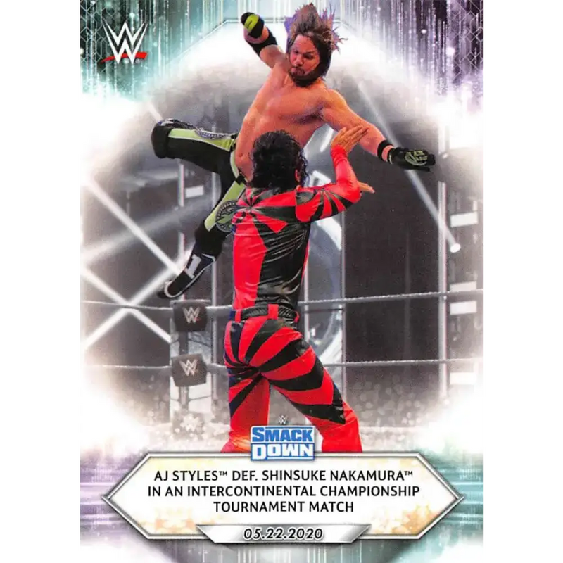 2021 Topps #76 AJ Styles NM-MT Wrestling Card - Other