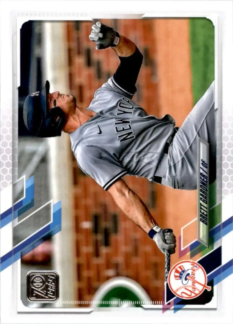 2021 Topps #81 Brett Gardner NM-MT New York Yankees Baseball Card - Baseball Card Single