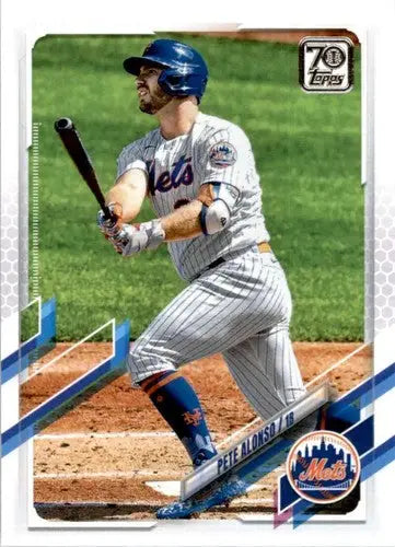 2021 Topps #84 Pete Alonso NM-MT Mets - Baseball Card Single