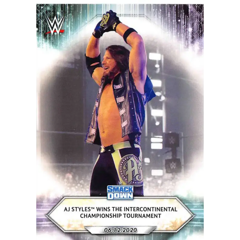 2021 Topps #85 AJ Styles NM-MT Wrestling Card - Non-Sports Card Single