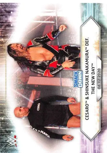 2021 Topps #86 Cesaro/Shinsuke Nakamura NM-MT - Wrestling Card Single