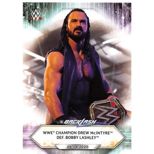 2021 Topps #88 Drew McIntyre NM-MT Wrestling Card - Wrestling Card Single