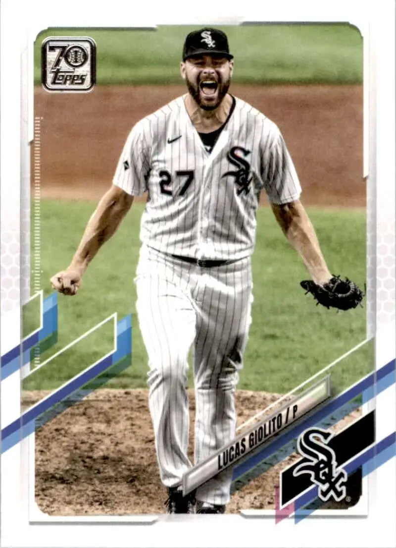 2021 Topps #89 Lucas Giolito NM-MT Chicago White Sox Baseball Card - Baseball Card Single