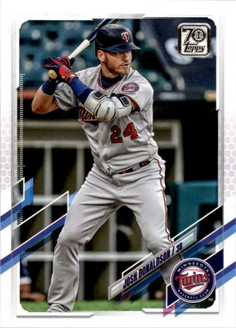 2021 Topps #94 Josh Donaldson NM-MT Minnesota Twins Baseball Card - Baseball Card Single