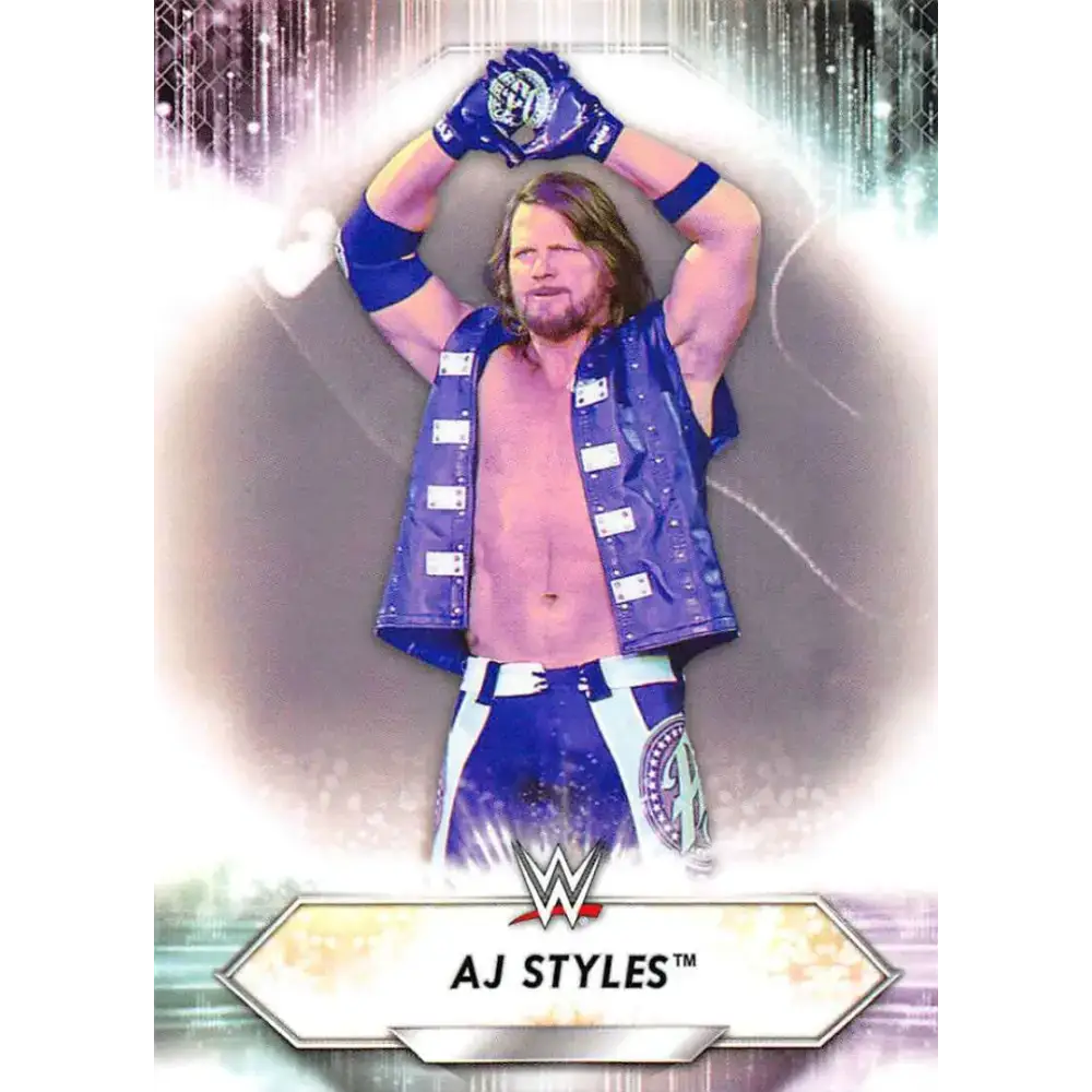 2021 Topps #96 AJ Styles NM-MT Wrestling Card - Other