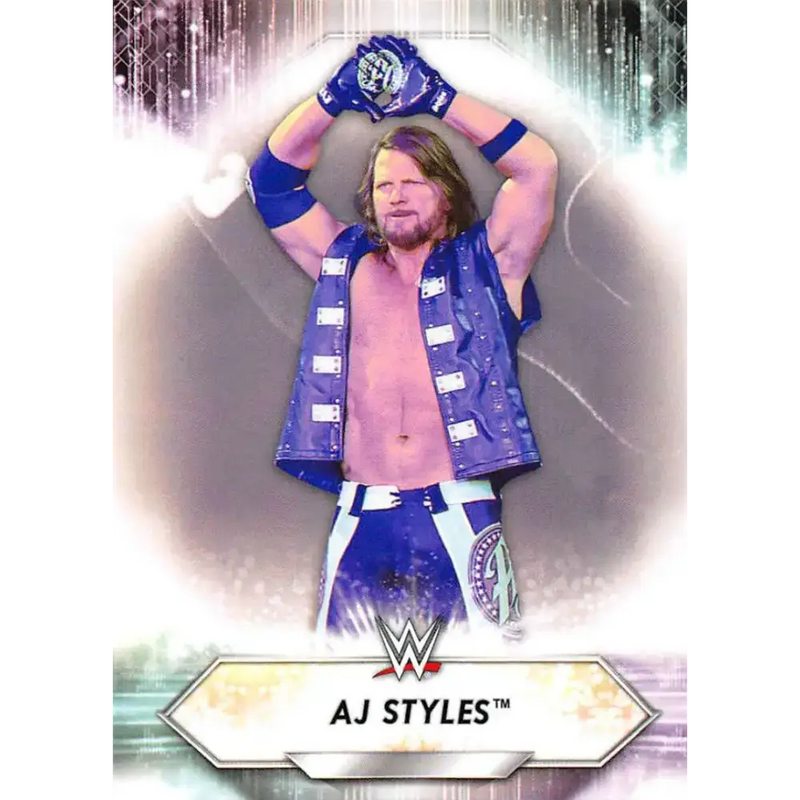 2021 Topps #96 AJ Styles NM-MT Wrestling Card - Other