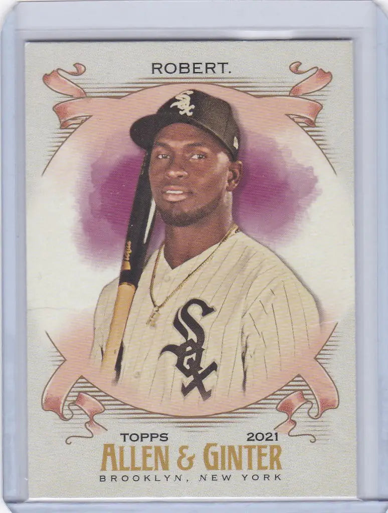 Luis Robert Chicago White Sox card from 2021 Topps Allen & Ginter collection
