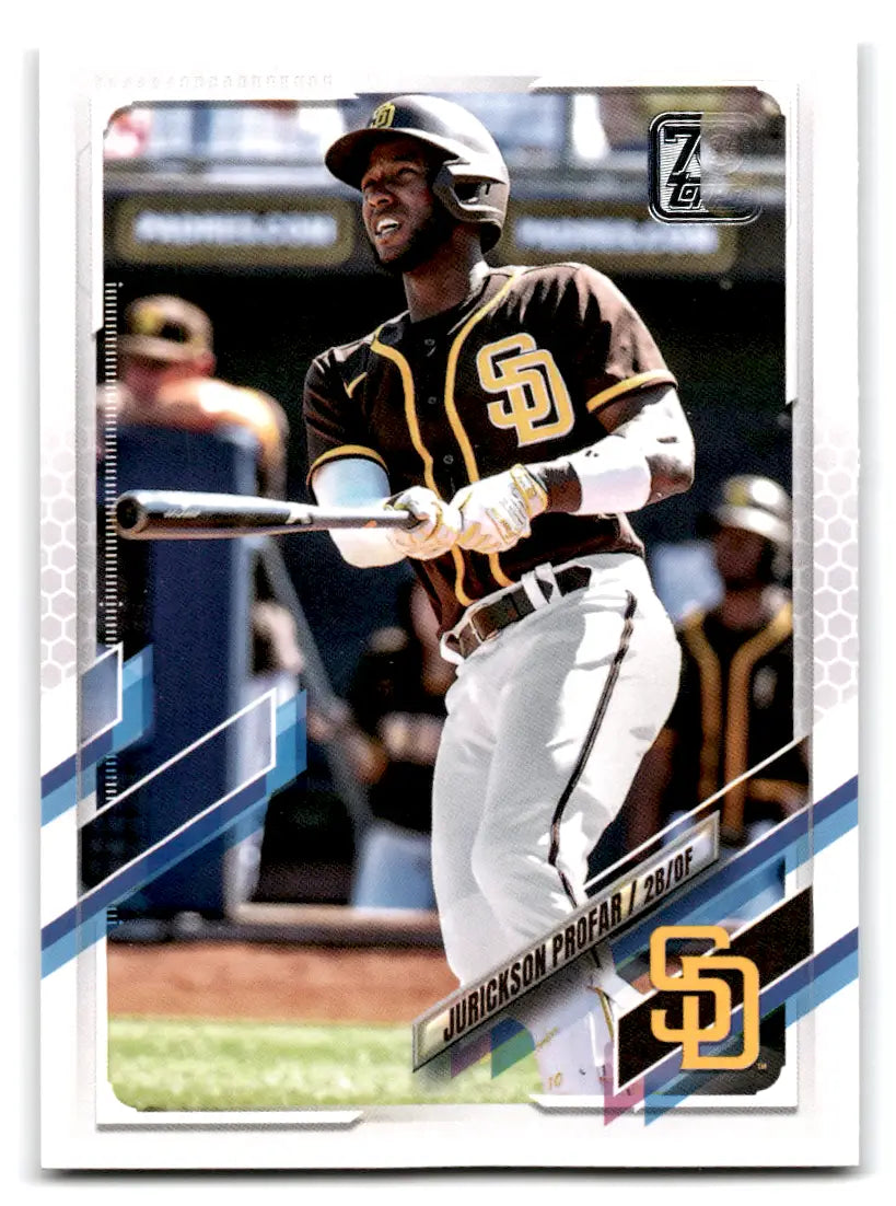 2021 Topps Baseball Jurickson Profar #266 Padres - Baseball Card Single