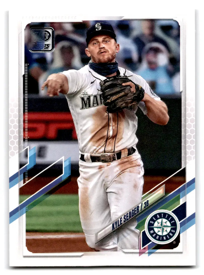 2021 Topps Baseball Kyle Seager #204 Seattle Mariners - Baseball Card Single