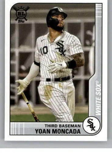 2021 Topps Big League #12 Yoan Moncada NM-MT White Sox ID:41943 - Baseball Card Single