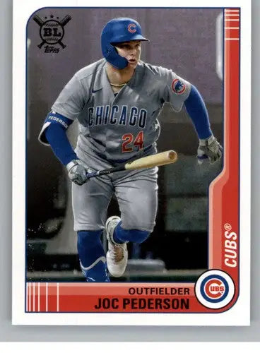 2021 Topps Big League Joc Pederson baseball card Cubs NM-MT collectible