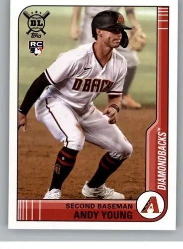 2021 Topps Big League Andy Young rookie baseball card Diamondbacks ID 42622