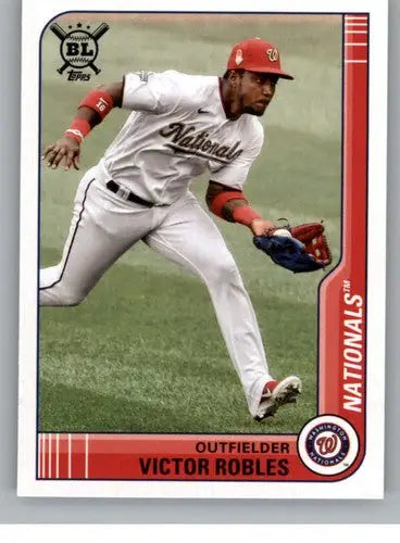 2021 Topps Big League #15 Victor Robles NM-MT Nationals ID:41946 - Baseball Card Single