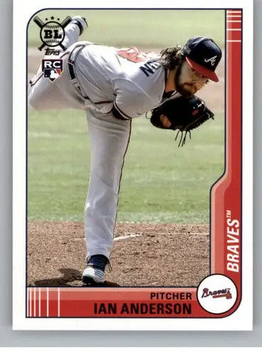 2021 Topps Big League #160 Ian Anderson NM-MT RC Rookie Braves ID:42535 - Baseball Card Single