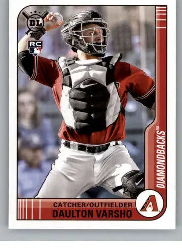 2021 Topps Big League #163 Daulton Varsho NM-MT RC Rookie Diamondbacks ID:42638 - Baseball Card Single