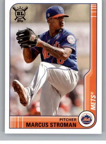 2021 Topps Big League #179 Marcus Stroman NM-MT Mets ID:42669 - Baseball Card Single