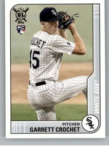 2021 Topps Big League #195 Garrett Crochet NM-MT RC Rookie White Sox ID:42680 - Baseball Card Single