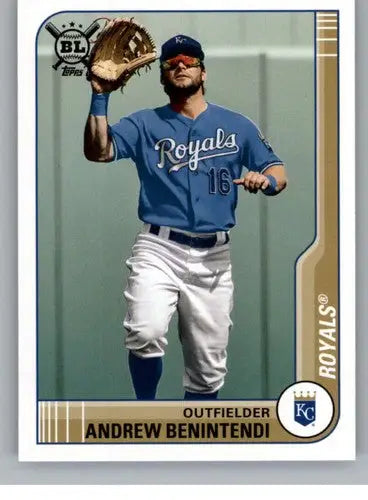2021 Topps Big League Andrew Benintendi baseball card Royals ID 42653 NM-MT