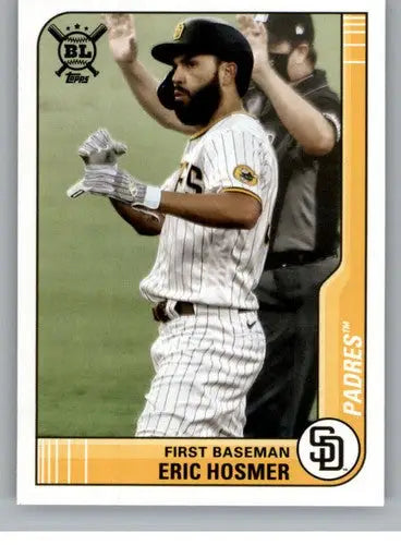 2021 Topps Big League Eric Hosmer baseball card Padres ID 42692 NM-MT