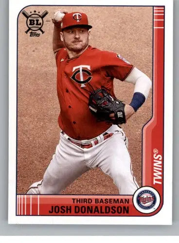 2021 Topps Big League #236 Josh Donaldson NM-MT Twins ID:42713 - Baseball Card Single