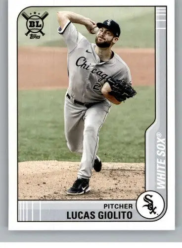 2021 Topps Big League #29 Lucas Giolito NM-MT White Sox ID:41955 - Baseball Card Single