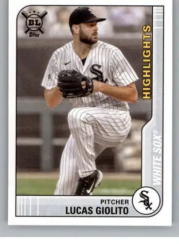 2021 Topps Big League #293 Lucas Giolito NM-MT White Sox ID:42766 - Baseball Card Single