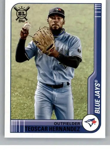 2021 Topps Big League #3 Teoscar Hernandez NM-MT Blue Jays ID:41936 - Baseball Card Single