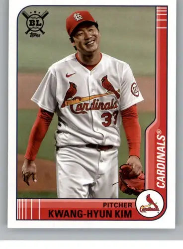 2021 Topps Big League #4 Kwang-Hyun Kim NM-MT Cardinals ID:41937 - Baseball Card Single