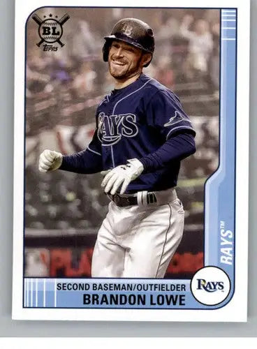 2021 Topps Big League #47 Brandon Lowe NM-MT Rays ID:41968 - Baseball Card Single