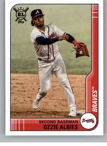 2021 Topps Big League #52 Ozzie Albies NM-MT Braves ID:42542 - Baseball Card Single