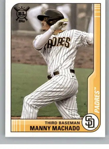 2021 Topps Big League #55 Manny Machado NM-MT Padres ID:42545 - Baseball Card Single