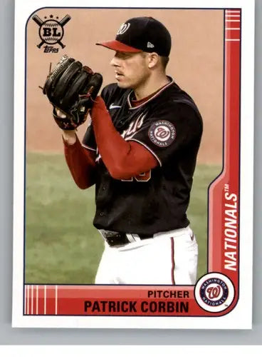 2021 Topps Big League #66 Patrick Corbin NM-MT Nationals ID:42556 - Baseball Card Single