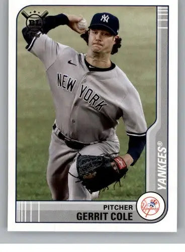 2021 Topps Big League #8 Gerrit Cole NM-MT Yankees ID:41940 - Baseball Card Single