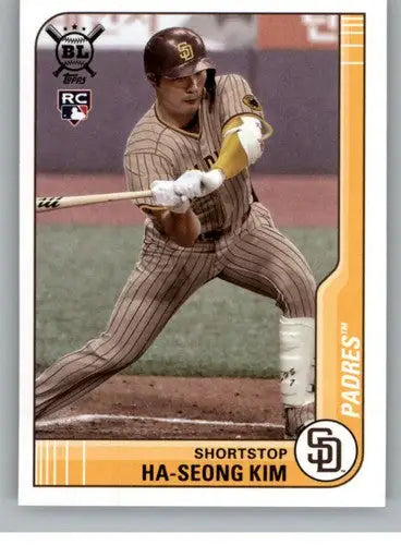 2021 Topps Big League #85 Ha-Seong Kim NM-MT Padres ID:42575 - Baseball Card Single