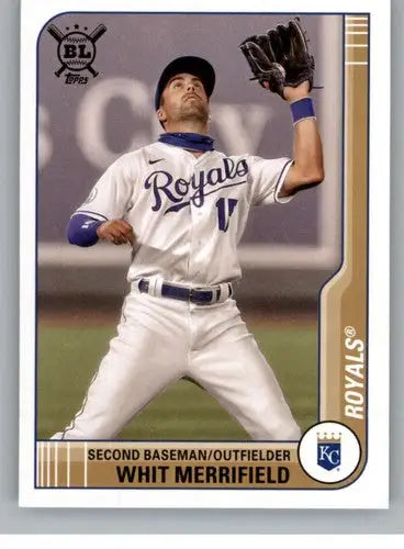 2021 Topps Big League #87 Whit Merrifield NM-MT Royals ID:42577 - Baseball Card Single