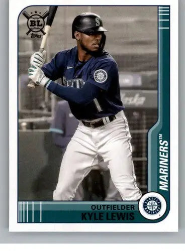 2021 Topps Big League #91 Kyle Lewis NM-MT Mariners ID:42582 - Baseball Card Single