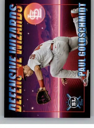 2021 Topps Big League Defensive Wizards #DW-8 Paul Goldschmidt NM-MT Ca ID:41687 - Baseball Card Single