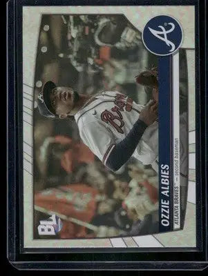 2021 Topps Big League Ozzie Albies #233 Foil Baseball - Baseball Card Single