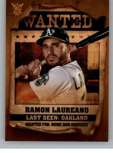 2021 Topps Big League Ramon Laureano baseball card with original gloss, NM-MT condition