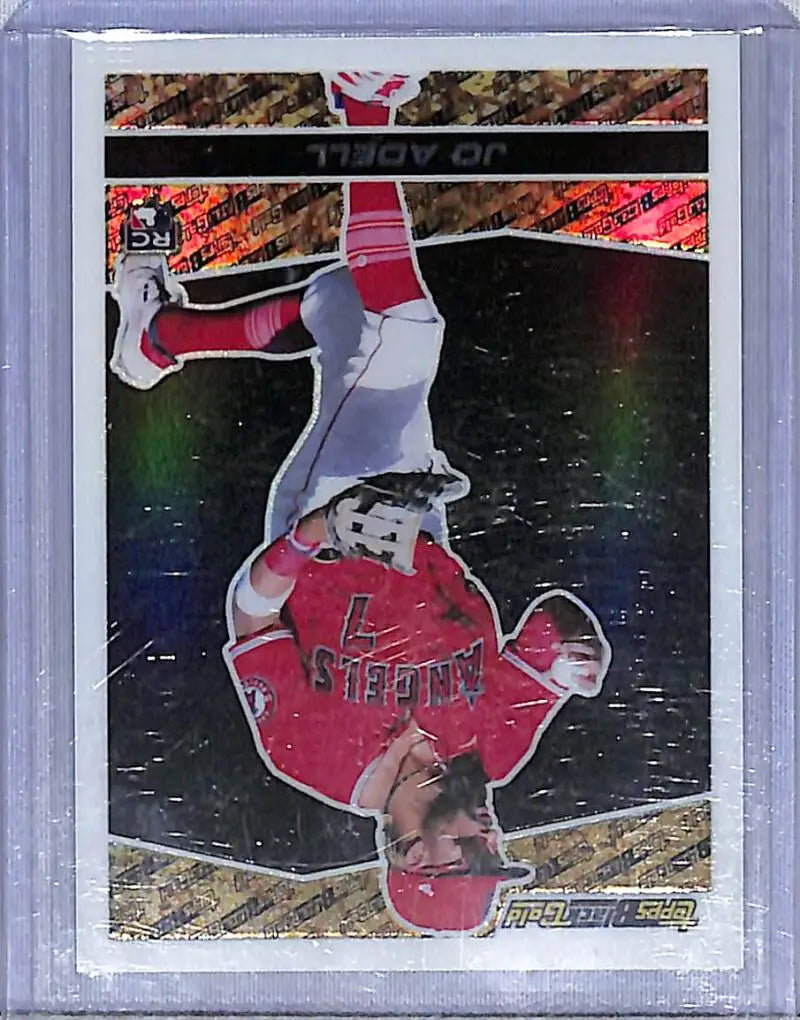 2021 Topps Black Gold #BGC-25 Jo Adell NM-MT RC Rookie Los Angeles Angels - Baseball Card Single