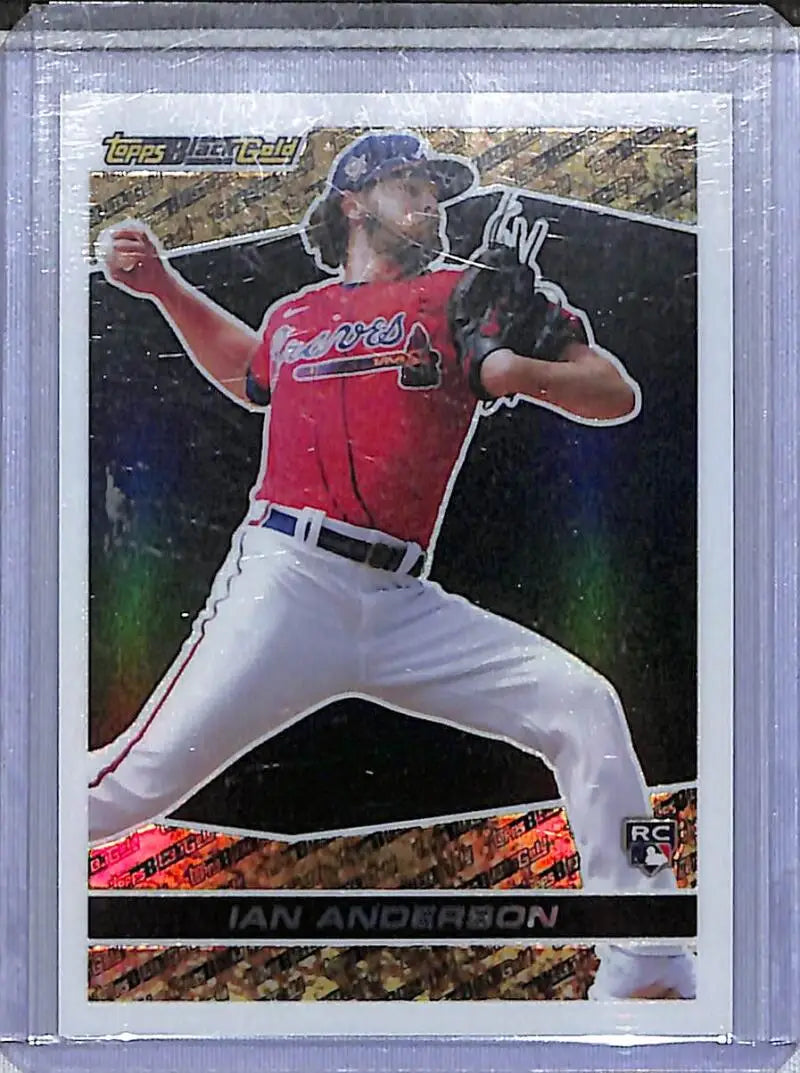 2021 Topps Black Gold #BGC-30 Ian Anderson NM-MT RC Rookie Atlanta Braves