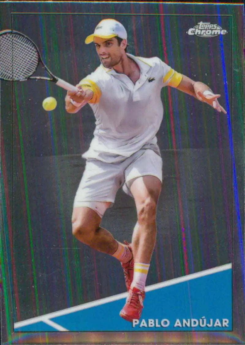 2021 Topps Chrome #1 Pablo Andujar EX Excellent Tennis Card - Other