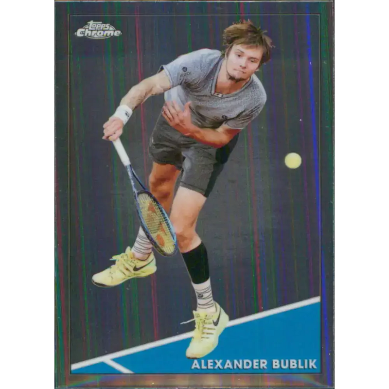 2021 Topps Chrome #10 Alexander Bublik NM-MT Tennis Card - Other