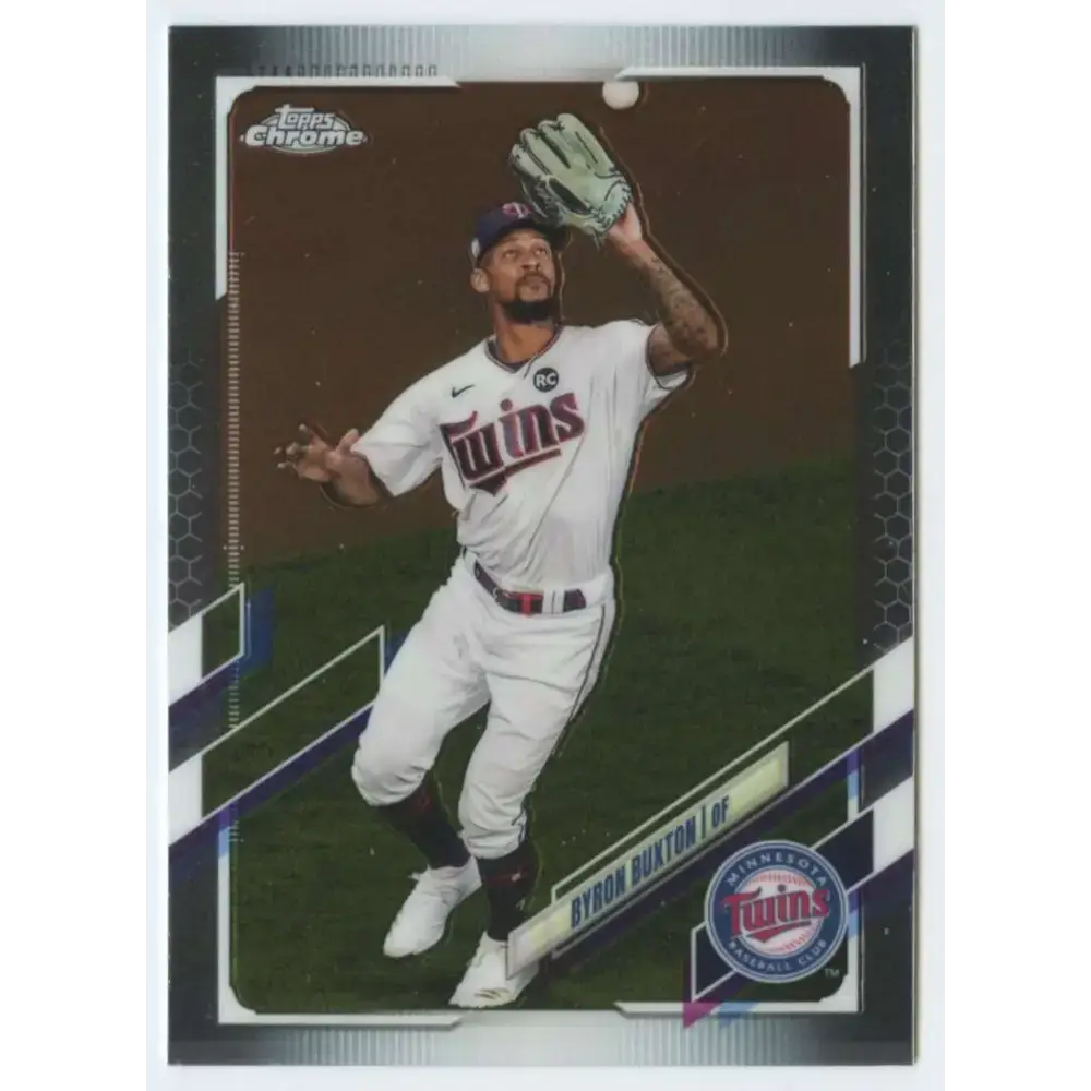 2021 Topps Chrome #139 Byron Buxton NM-MT Minnesota Twins Baseball Card - Baseball Card Single