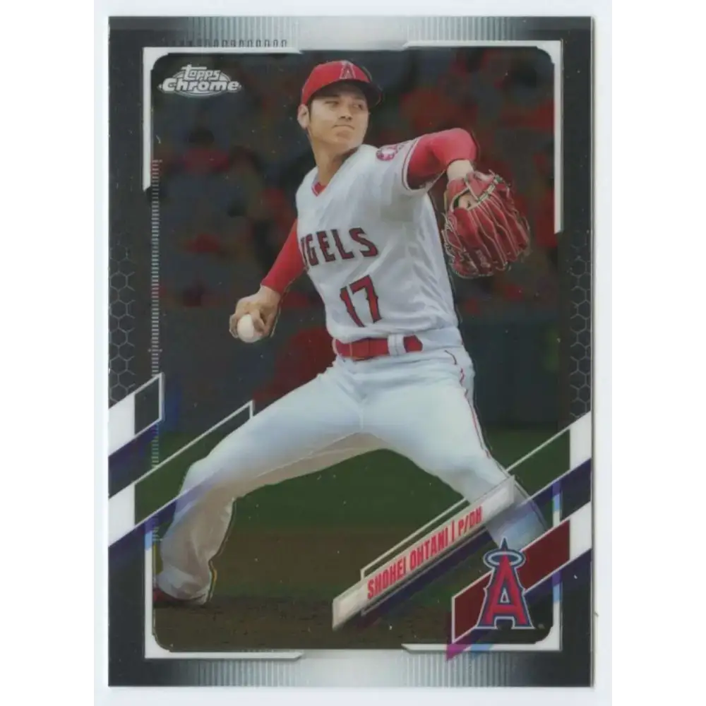 2021 Topps Chrome #159 Shohei Ohtani NM-MT Los Angeles Angels Baseball Card